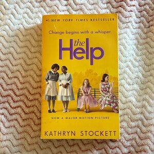 The Help by Kathryn Stockett — Paperback Novel with Motion Picture Film Cover